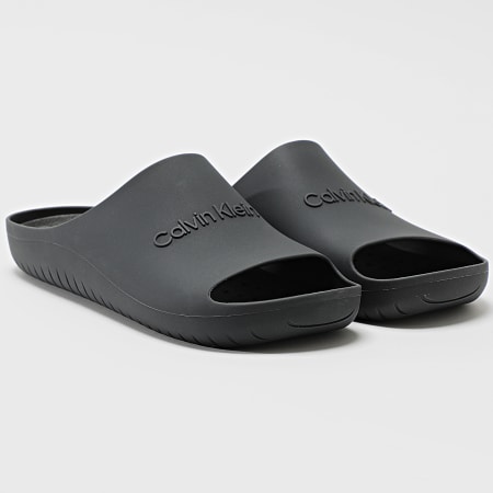 Calvin Klein - Claquettes Jelly Slide 2014 Triple Black