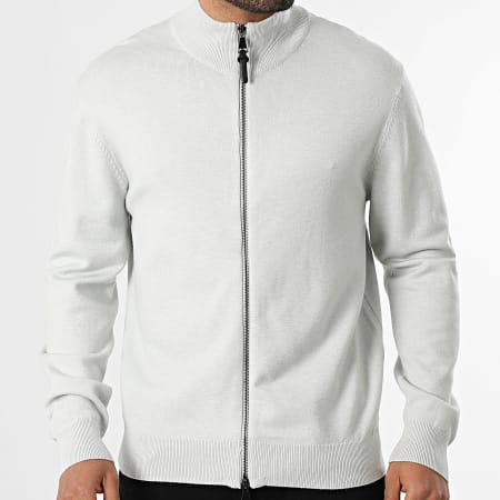 Frilivin - Chaleco Con Cremallera 250 Gris Claro