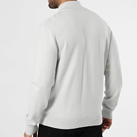 Frilivin - Chaleco Con Cremallera 250 Gris Claro