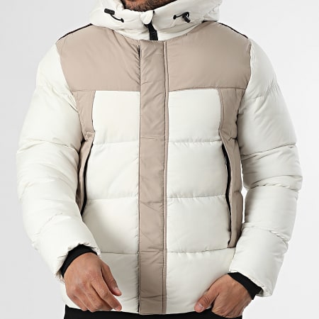 Frilivin - Plumífero Capucha B57 Blanco Beige