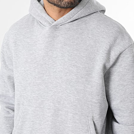 Frilivin - Sudadera con Capucha 53B Gris Jaspeado