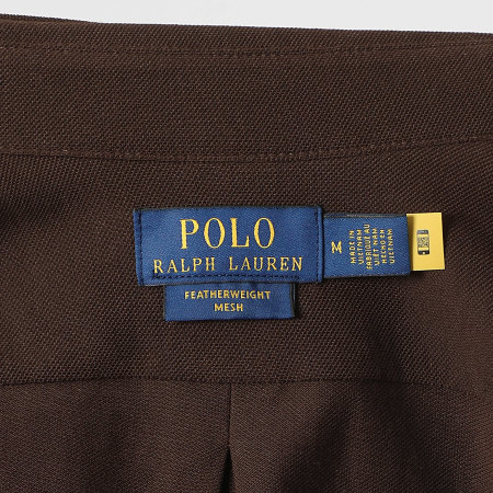 Polo Ralph Lauren - Camisa de Manga Larga Original Player Marrón