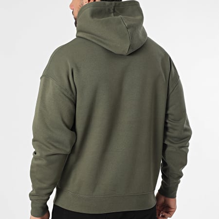 Sale Môme Paris - Sudadera Capucha Relajada Parche Bordado Osito Verde Caqui