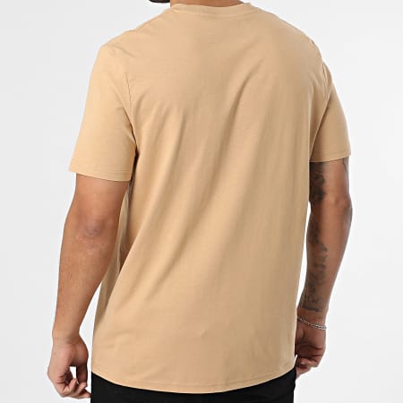 One Piece - Tee Shirt Oversize Large Patch Cuir Camel