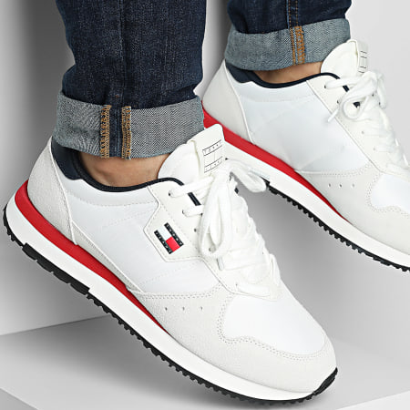 Tommy Jeans - Baskets Eva Runner Leather 1649 Rwb