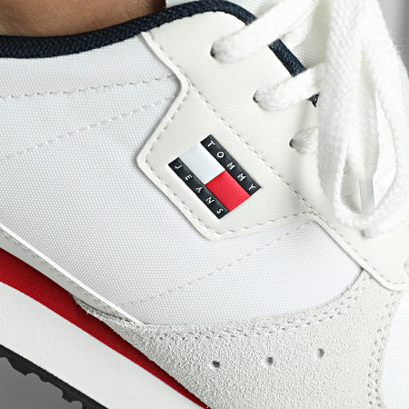 Tommy Jeans - Baskets Eva Runner Leather 1649 Rwb