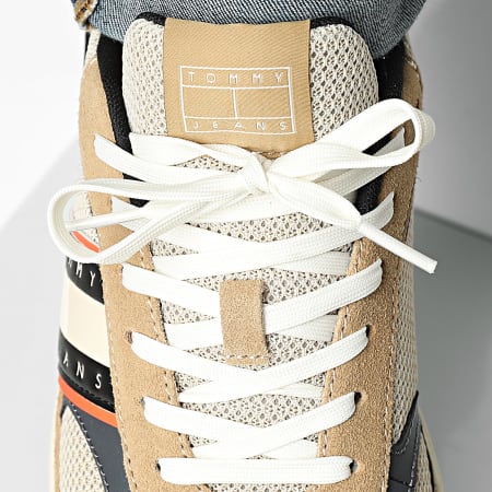 Tommy Jeans - Baskets Technical Runner Essential 1537 Dark Dune