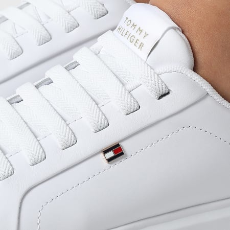 Tommy Hilfiger - Baskets Femme Icon Court Light Weight 8948 White