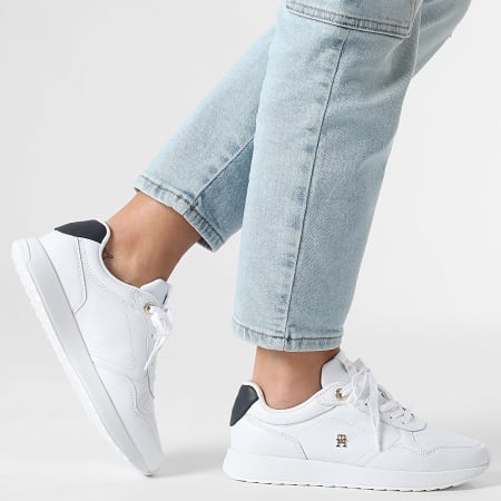 Tommy Hilfiger - Baskets Femme Corporate Mix Mat Runner 9318 Rwb