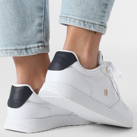 Tommy Hilfiger - Baskets Femme Corporate Mix Mat Runner 9318 Rwb