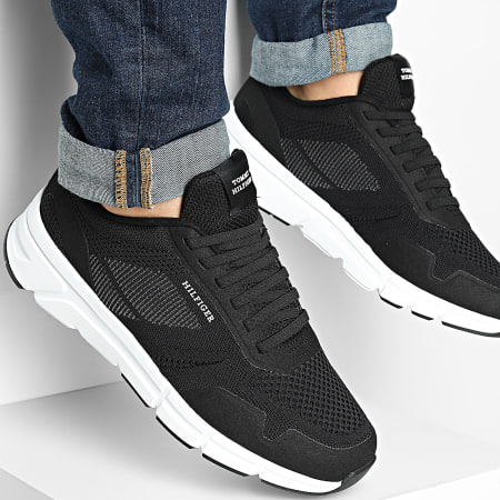 Tommy Hilfiger - Baskets Modern Comfort Run Tech Knit 5720 Black