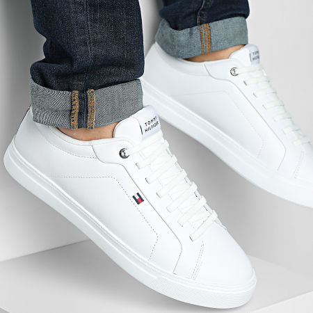 Tommy Hilfiger - Baskets Icon Court Light Essential 5678 White