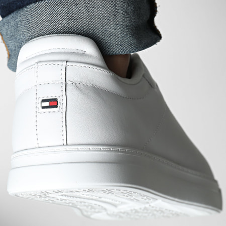 Tommy Hilfiger - Baskets Icon Court Light Essential 5678 White
