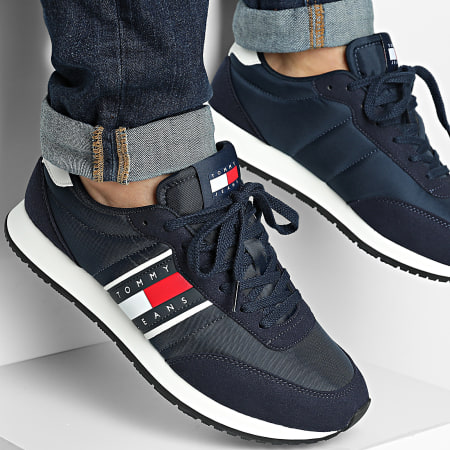 Tommy Jeans - Baskets Classic Runner 1709 Dark Night Navy