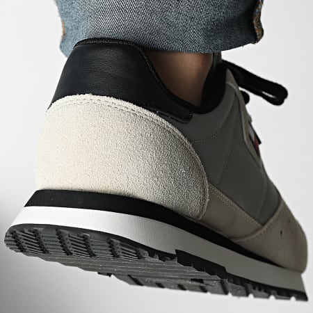 Tommy Jeans - Baskets Eva Runner Leather 1649 Gulf Sand