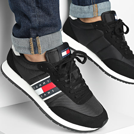Tommy Jeans - Baskets Classic Runner 1709 Black