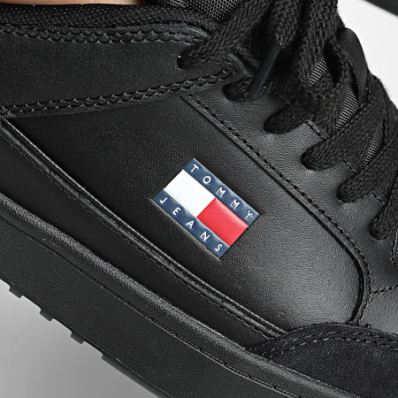 Tommy Jeans - Baskets Cupsole Leather 1660 Black