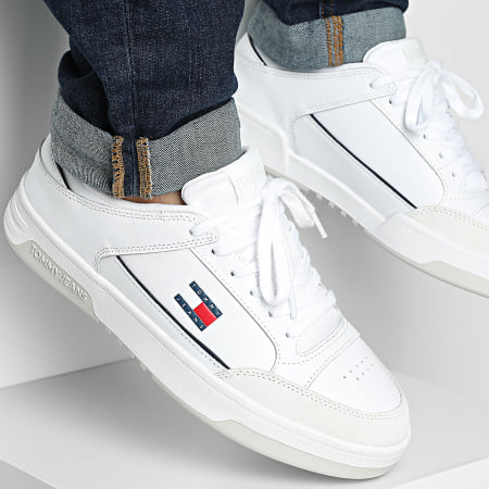 Tommy Jeans - Baskets Cupsole Leather 1660 White