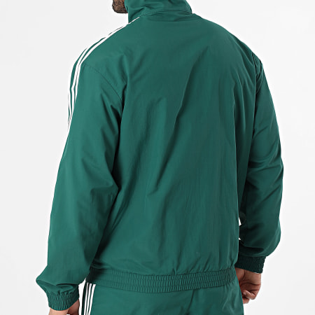 Adidas Originals - Ensemble De Survetement A Bandes Firebird KC8018 KC8032 Vert Blanc