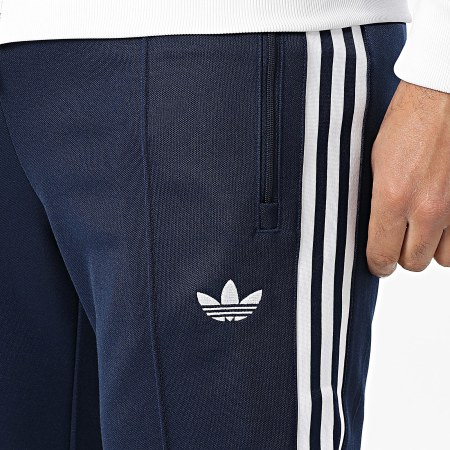 Adidas Originals - Ensemble De Survetement A Bandes Beckenbauer KE3526 KE3529 Bleu Marine Blanc