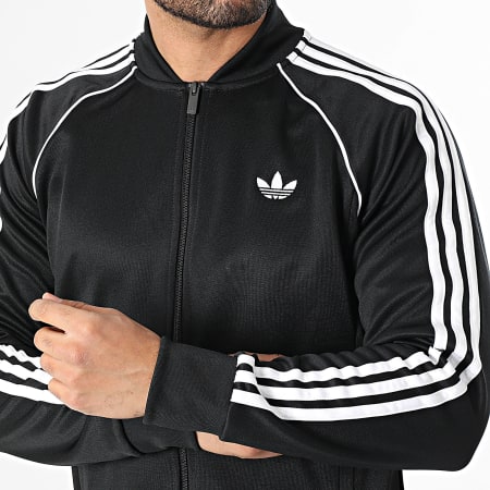 Adidas Originals - Ensemble De Survetement A Bandes KE3512 KE3517 Noir Blanc
