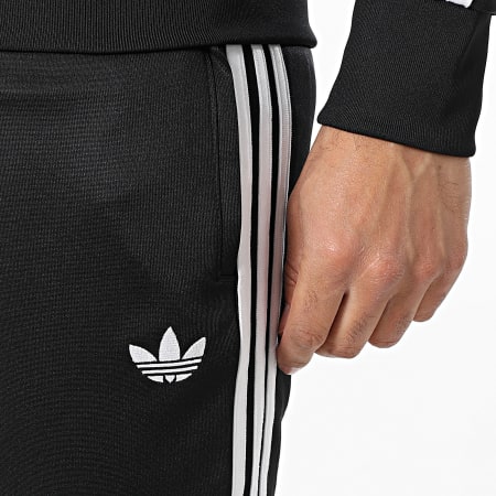 Adidas Originals - Ensemble De Survetement A Bandes KE3512 KE3517 Noir Blanc