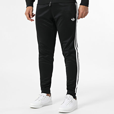 Adidas Originals - Ensemble De Survetement A Bandes KE3512 KE3517 Noir Blanc