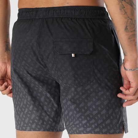 BOSS - Short De Bain Vale 50534343 Gris Anthracite Dégradé