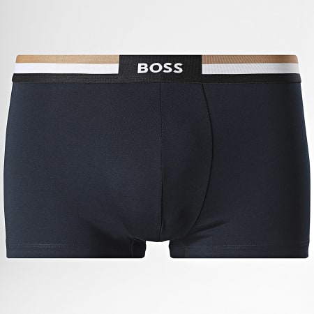 BOSS - Pack de 3 Boxers Motion 50516542 Negro Azul Marino Verde Claro