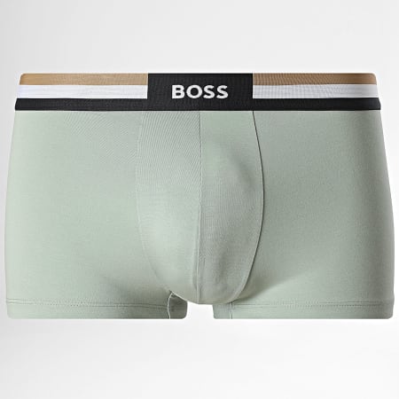 BOSS - Pack de 3 Boxers Motion 50516542 Negro Azul Marino Verde Claro