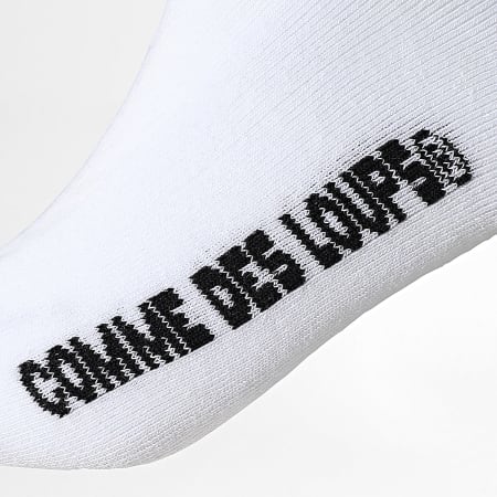 Comme Des Loups - Lot De 2 Paires Chaussettes CHLCX2 Blanc Noir