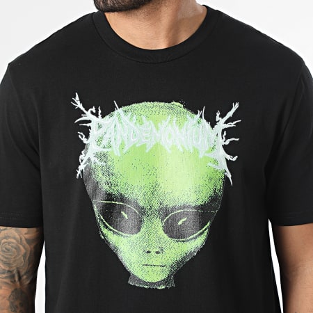 Vald - Tee Shirt Oversize Alien Noir