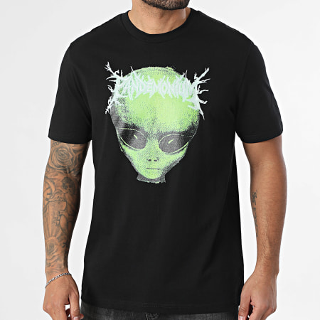 Vald - Tee Shirt Oversize Alien Noir