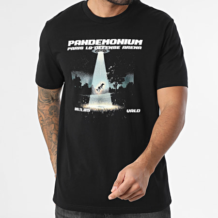 Vald - Tee Shirt Oversize Cow Noir