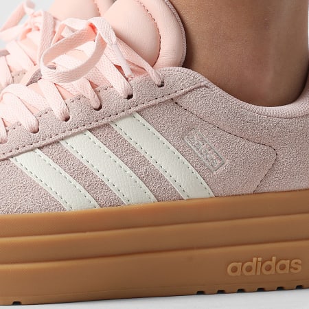 Adidas Performance - Zapatillas Mujer VL Court Bold J KK4501 Blush Pink Off White Gum 3