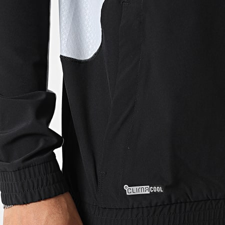 Adidas Sportswear - Veste Capuche Zippée Tech App JY3548 Noir Gris