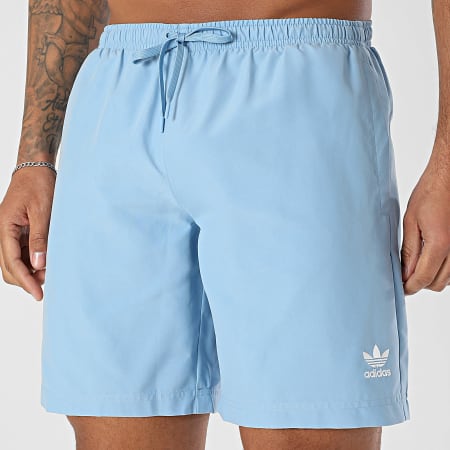 Adidas Originals - Short De Bain Adic Solid JX5017 Bleu Clair