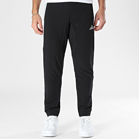Adidas Sportswear - Pantalon Jogging Tech App JY3550 Noir Gris