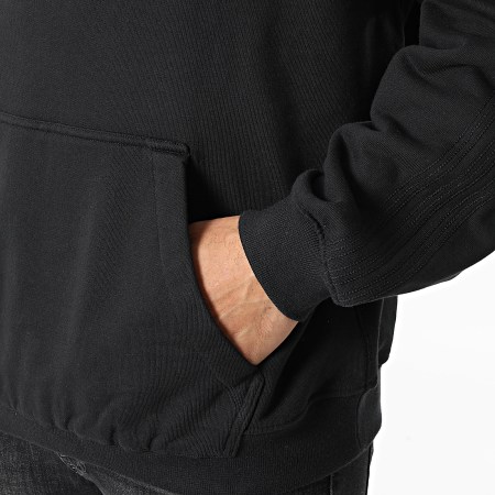 Adidas Originals - Sweat Capuche A Bandes Essential JC9572 Noir