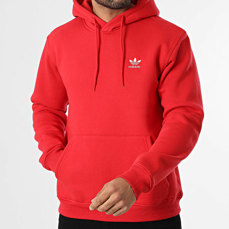 Adidas Originals - Sweat Capuche Essential JH1235 Rouge