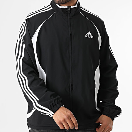 Adidas Sportswear - Veste Zippée Teamgeist JW5866 Noir Blanc