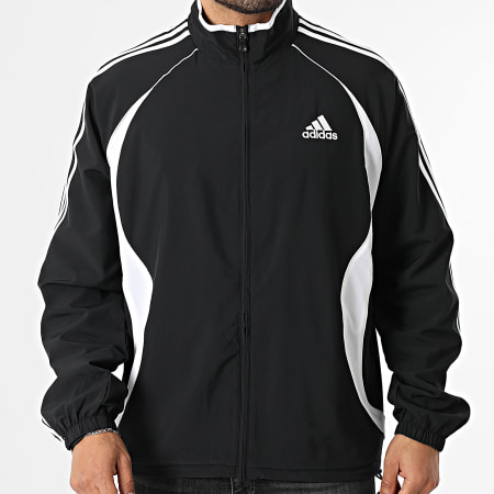 Adidas Sportswear - Veste Zippée Teamgeist JW5866 Noir Blanc