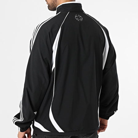 Adidas Sportswear - Veste Zippée Teamgeist JW5866 Noir Blanc