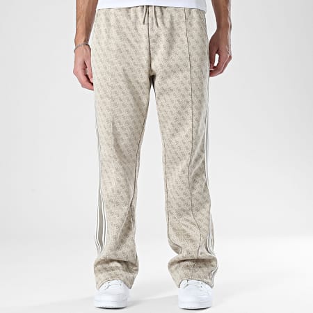 Guess - Pantalon Jogging A Bandes Z5BB07-K2042 Beige