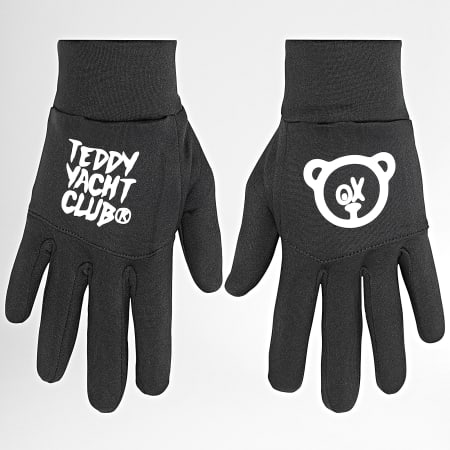 Teddy Yacht Club - Gants Andrew Noir Argent Réfléchissant
