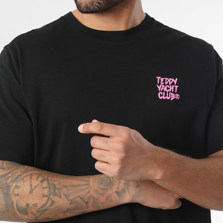 Teddy Yacht Club - Tee Shirt Oversize Large Vision Noir