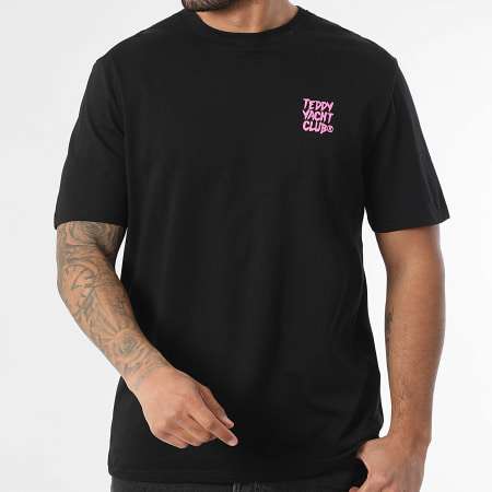 Teddy Yacht Club - Tee Shirt Oversize Large Vision Noir