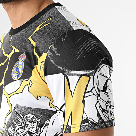 Adidas Sportswear - Maillot De Foot Real Madrid JZ9018 Noir Blanc Jaune