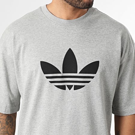 Adidas Originals - Tee Shirt Trefoil KD4092 Gris Chiné