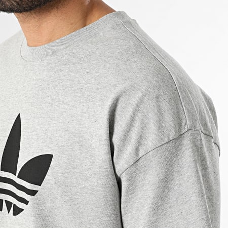Adidas Originals - Tee Shirt Trefoil KD4092 Gris Chiné